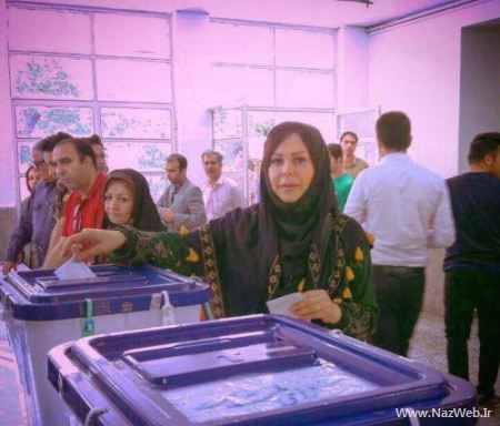 تیپ و مدل لباس بازیگران در انتخابات ریاست جمهوری