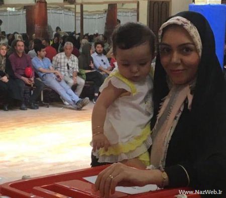 تیپ و مدل لباس بازیگران در انتخابات ریاست جمهوری