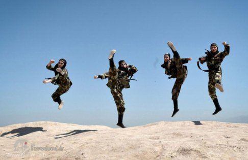 سوپر نینجاهای دختران ایران (تصاویر)