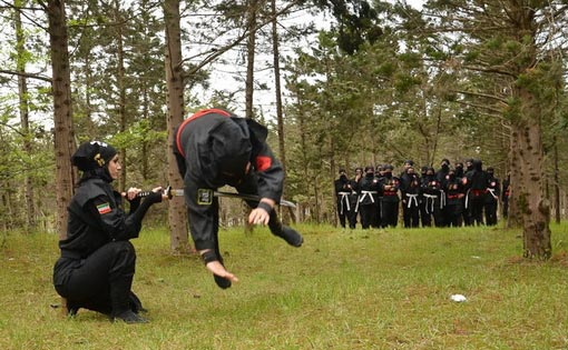 سوپر نینجاهای دختران ایران (تصاویر)