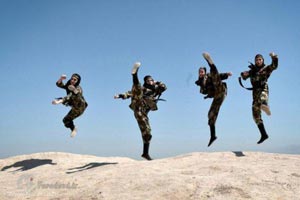 سوپر نینجاهای دختران ایران (تصاویر)
