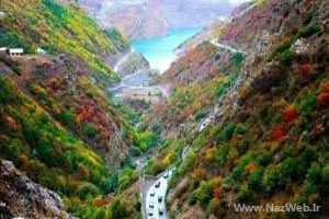 مکان های زیبا و دیدنی در مسیر جاده چالوس (عکس)