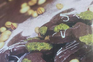 دسر فرانژپین موز و شکلات