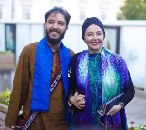 چهره و تیپ دیدنی کتایون ریاحی در 55 سالگی کنار پسرش