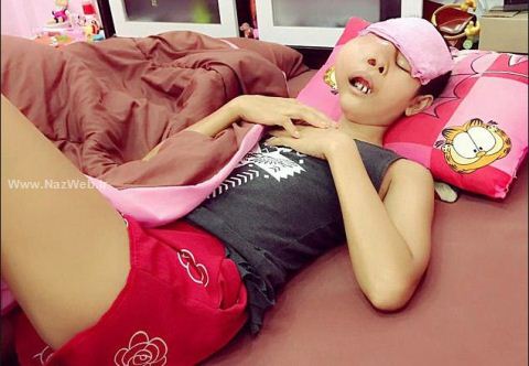 فک عجیب دختری که در حال رشد است! تصاویر 18+