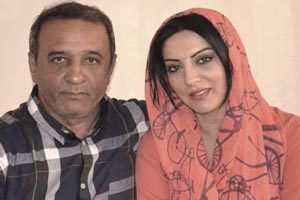 چهره 50 ساله حمیرا ریاضی و همسر 60 ساله اش علی اوسیوند چهره 50 ساله حمیرا ریاضی و همسر 60 ساله اش علی اوسیوند