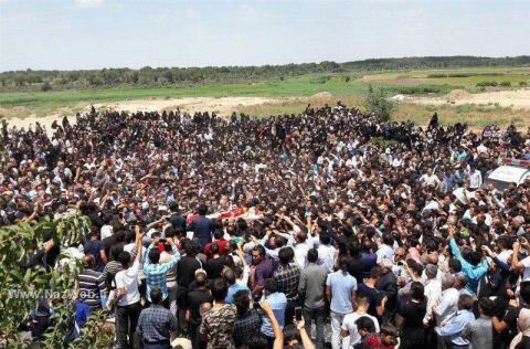 کلیپ و عکس های خاکسپاری آتنا اصلانی قربانی تجاوز