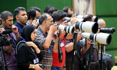 تصاویر داغ و دیدنی حاشیه های مراسم تحلیف حسن روحانی