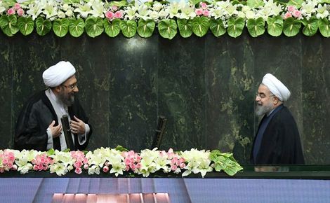 تصاویر داغ و دیدنی حاشیه های مراسم تحلیف حسن روحانی