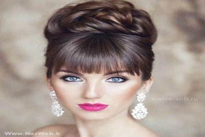 زیباترین مدل میکاپ شینیون و رنگ موهای اروپایی