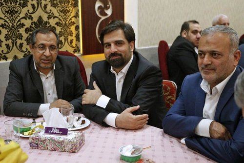 عکس های داغ مراسم عروسی پسر لاریجانی با چهره های سیاسی