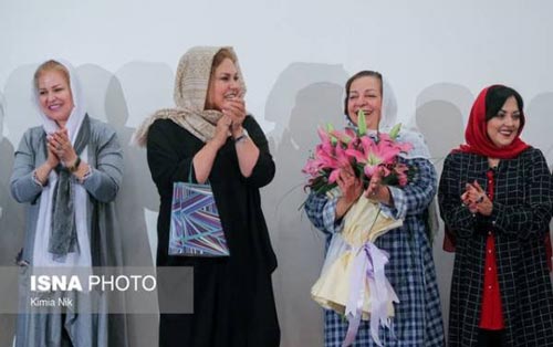 حضور بازیگران در تولد 60 سالگی مهرانه مهین ترابی
