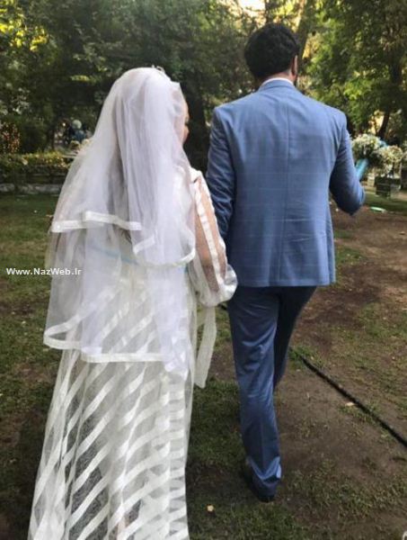 عکس های داغ بهاره رهنما در لباس عروس برای بار دوم