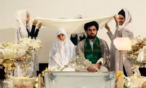 عکس های دیدنی جشن ازدواج آخوندهای جوان
