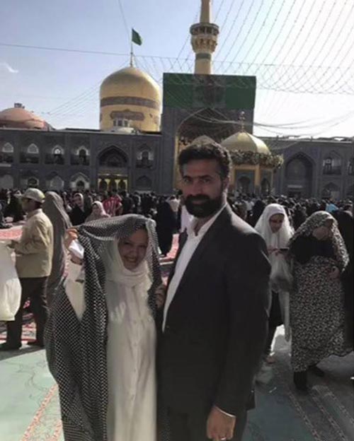 عکس های داغ ژست بهاره رهنما در ماه عسل ازدواج دوم