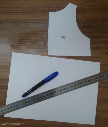 آموزش دوخت شومیز دخترانه با الگو