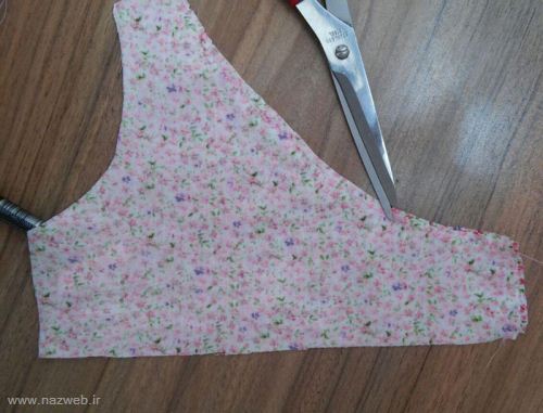 آموزش دوخت شومیز دخترانه با الگو