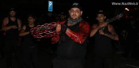 قمه زنی دختران بی حجاب در شب عاشورا ! + تصاویر