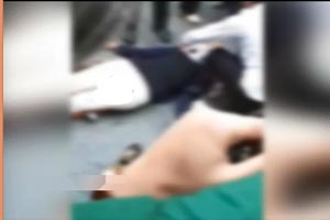 فیلم سقوط دو دختر جوان از پل چمران اصفهان