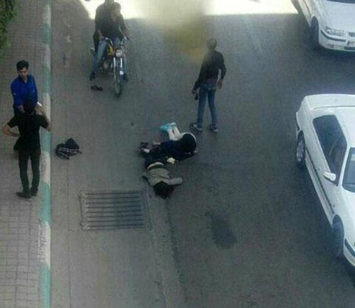 نهنگ آبی علت خودکشی دو دختر جوان از پل چمران + عکس
