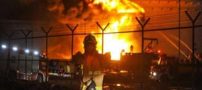 آتش سوزی مرگبار پالایشگاه نفت تهران + تصاویر و اسامی کشته ها