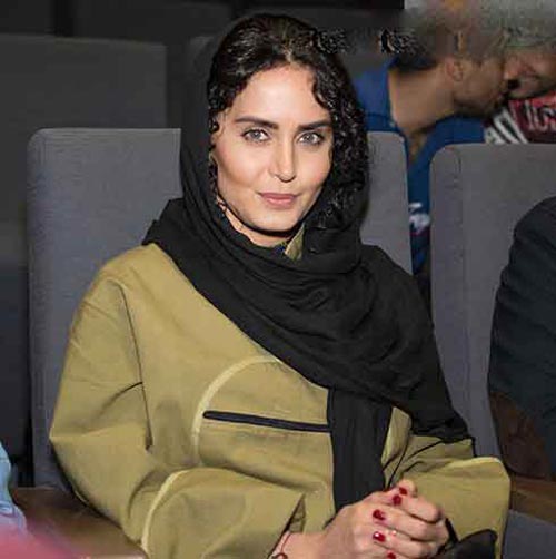 مدل موی فرفری الناز شاکردوست در روز جهانی مو فرفری ها