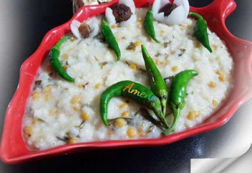 طرز تهیه آش برنج همدان