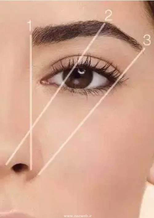 آموزش تصویری و حرفه ای اصلاح ابرو متناسب با فرم چشم و صورت