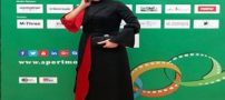 مدل لباس دیدنی ملیکا شریفی نیا در جشنواره میلان