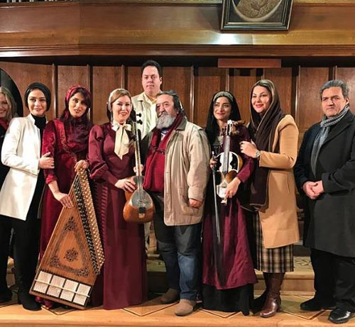 عکس های داغ کنسرت بانوان نوازنده ایران