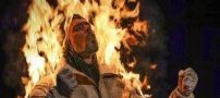 آتش گرفتن هنرمند معروف ایرانی در هالیوود + عکس