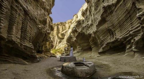 چاهکوه مقدس ترین دره ایران در قشم + تصاویر و موقعیت