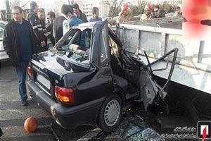 عکس های عجیب متلاشی شدن دو زن در بزرگراه ستاری
