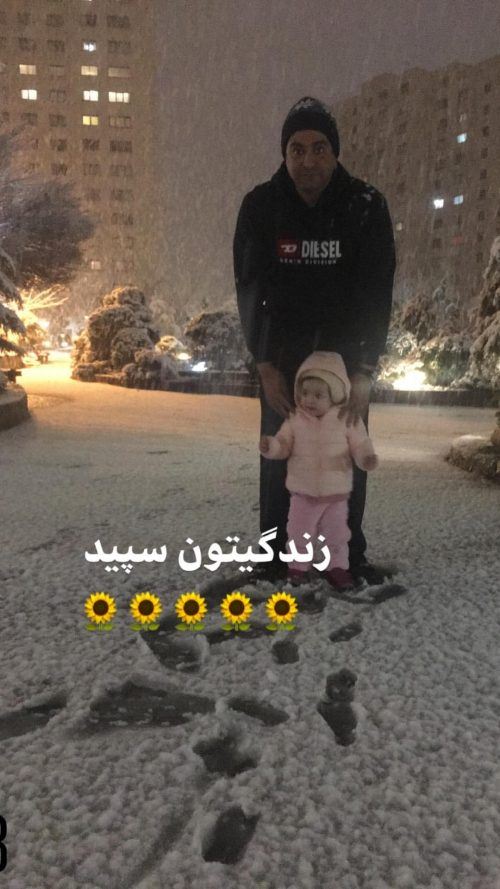 عکس های بازیگران / اینستاگرام برفی و دیدنی هنرمندان (112)