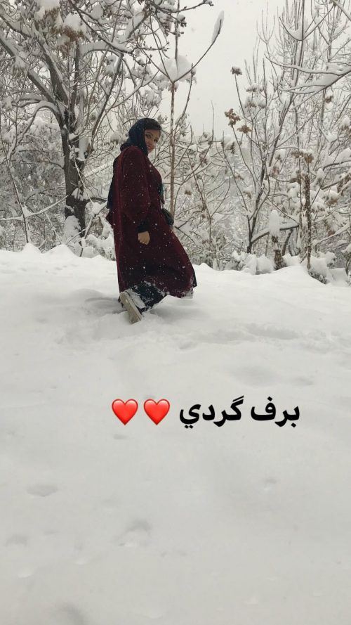 عکس های بازیگران / اینستاگرام برفی و دیدنی هنرمندان (112)