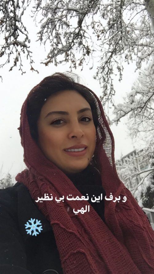 عکس های بازیگران / اینستاگرام برفی و دیدنی هنرمندان (112)