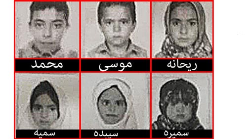 خبر وحشتناک ناپدید شدن همزمان 6 دختر و پسر بچه در گرمسار + عکس