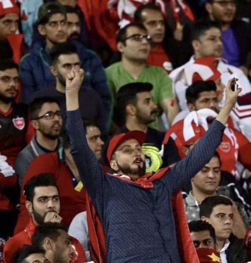 دختر پسرنما و تماشاچی پرسپولیس مرزهای گریم را جابجا کرد + عکس