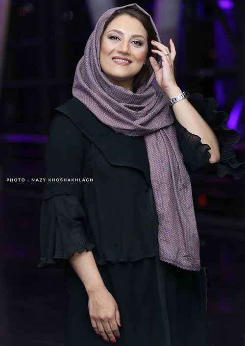 مدل مانتو عجیب سارا بهرامی و عکس های بازیگران در جشن ساخت ایران 2