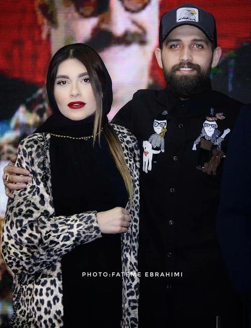 بوسه VIP محسن افشانی و همسرش در جشن ساخت ایران 2 ! کامنت های تند