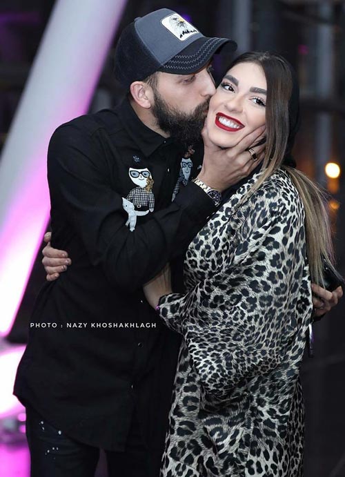 محسن افشانی مواظب همسرت باش! هشدار تتلو + عکس/ از زرد به زردتر