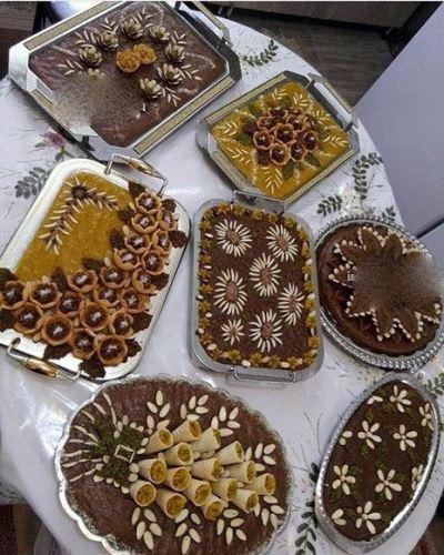 مدل تزئین های سفره افطار
