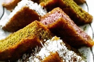 دسر آرامبخش خاگینه گردو با شربت گلاب و زعفران دسر آرامبخش خاگینه گردو با شربت گلاب و زعفران