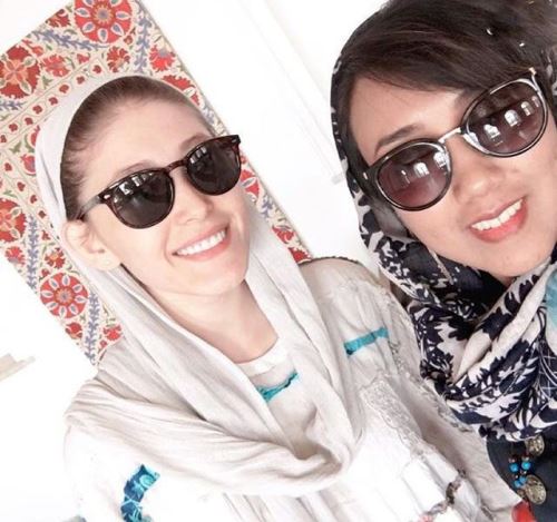 عکس و بیوگرافی فرشته حسینی بازیگر زیبای افغانی در ایران و همسرانش