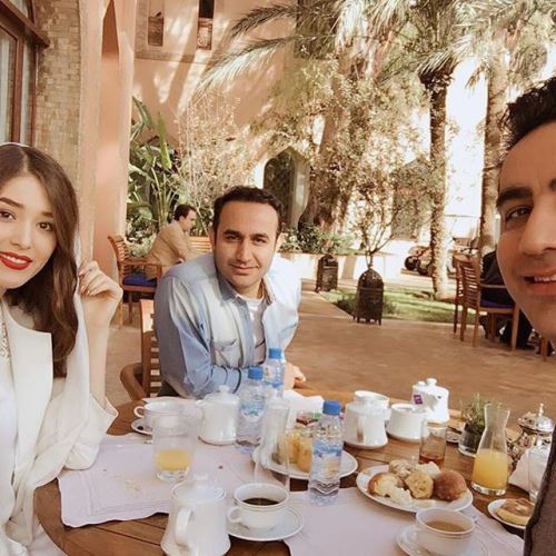 عکس و بیوگرافی فرشته حسینی بازیگر زیبای افغانی در ایران و همسرانش