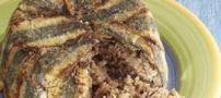 طرز پخت ته چین ماهی کیلکا با فر