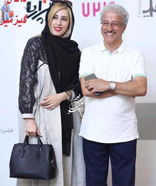 چهره همسر علیرضا خمسه 65 ساله کاربران را شوکه کرد! + عکس