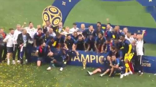 عکس های داغ جشن فینال جام جهانی 2018 و قهرمانی فرانسه
