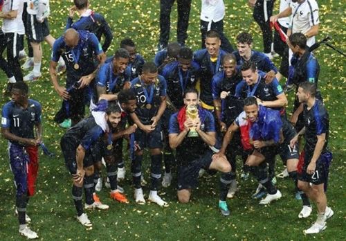 عکس های داغ جشن فینال جام جهانی 2018 و قهرمانی فرانسه