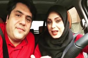دکلمه عاشقانه مانی رهنما و همسرش صبا راد/ کلیپ عاشقانه